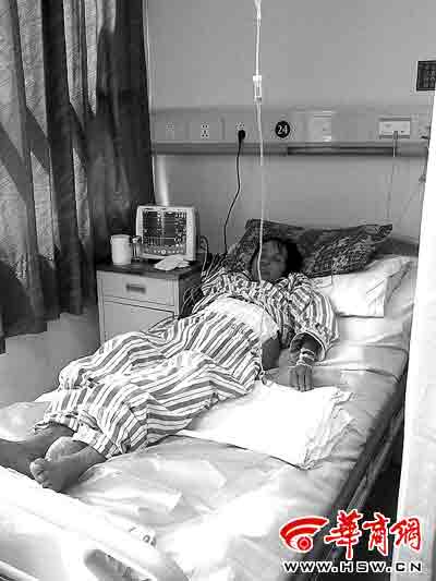 经过医护人员的积极救治，再次入院后的吴远碧状态比之前好了许多